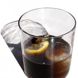 Cocktail the noir et cola