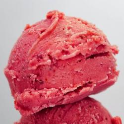 Glace à la fraise