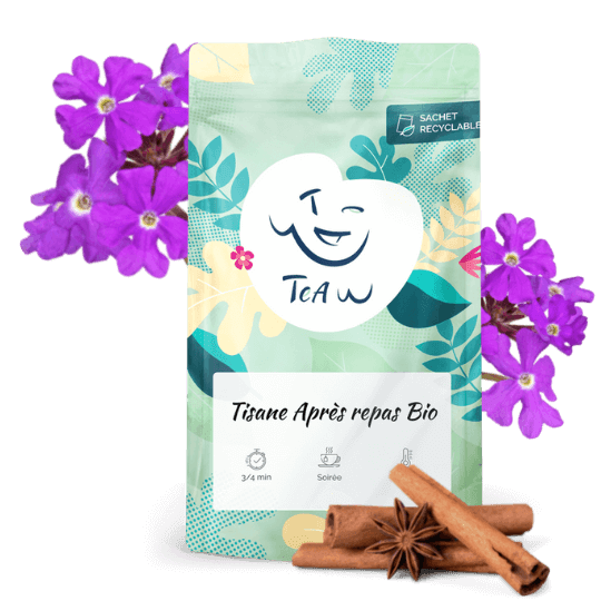 Sachet tisane apres repas