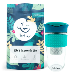 Pack the a la menthe bio et mug isotherme