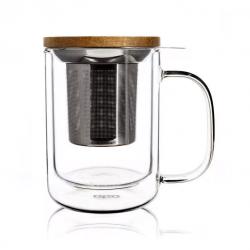 Tasse avec infuseur double paroi